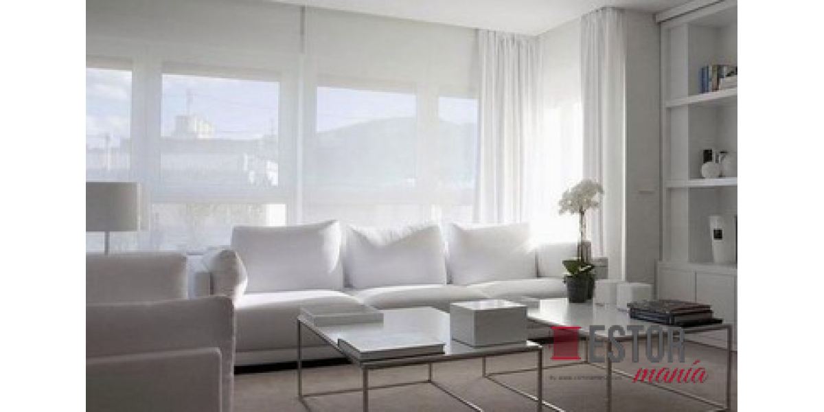 Persiana enrollable blanca, Fabricante de telas para persianas enrollables  - Cortinas screen cortinas r…